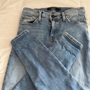 Hudson Jeans Women's Straight Leg Jeans - Light Blue Wash